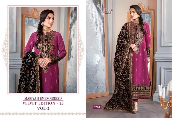 Shree Mariya B Embroidered Velvet Edition 23 Vol 2 Pakistani Suist